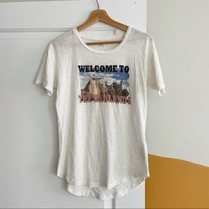 Madewell “welcome to the badlands” tee